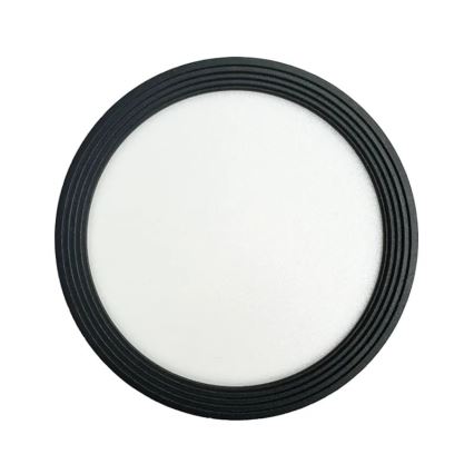 LED Spotlight LED/17W/230V 4000K d. 15 cm black