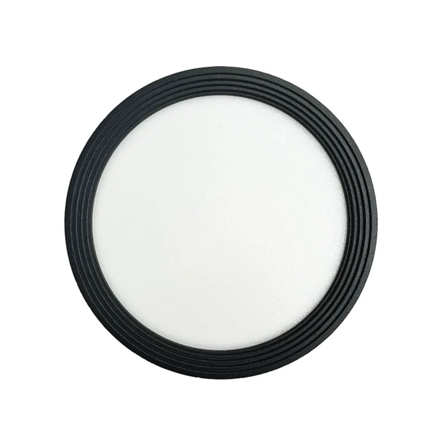 LED Spotlight LED/17W/230V 4000K d. 15 cm black