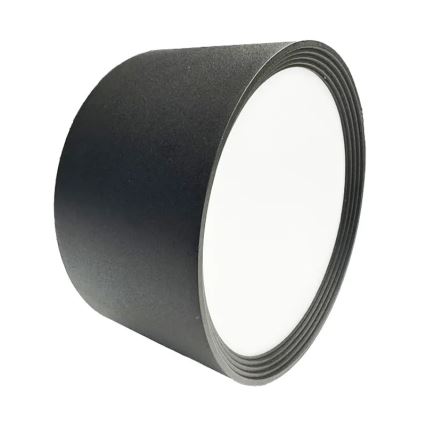 LED Spotlight LED/17W/230V 4000K d. 15 cm black