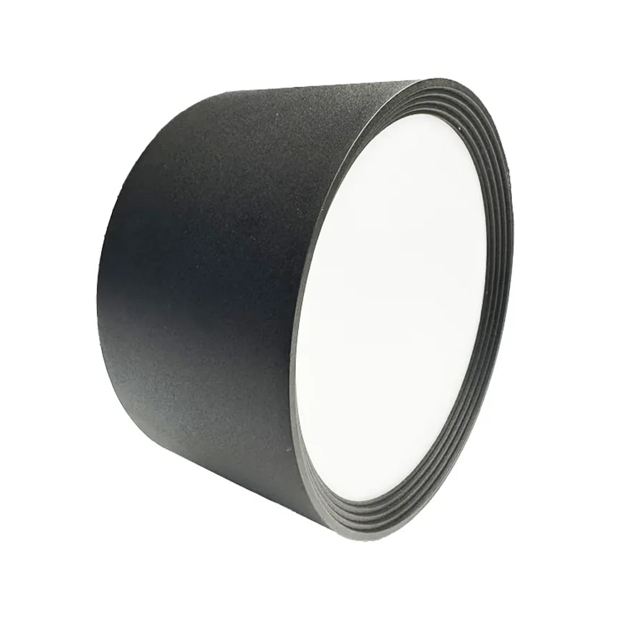 LED Spotlight LED/17W/230V 4000K d. 15 cm black