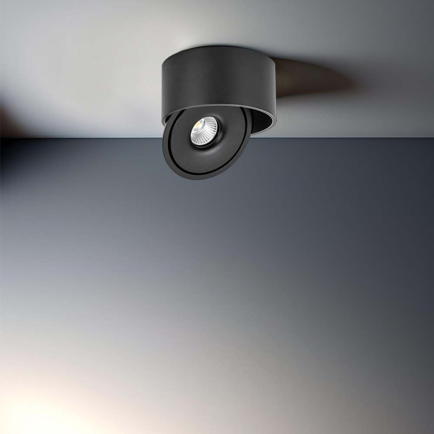 LED Flexible spotlight LED/28W/230V 3000/4000/6400K CRI 90 black