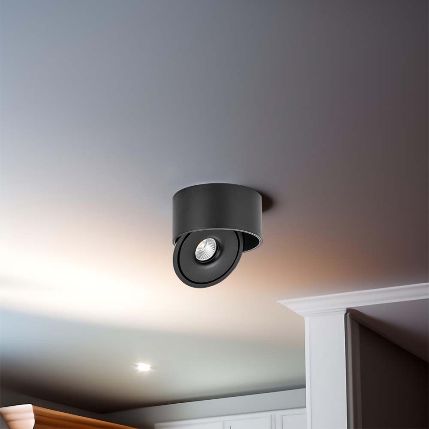 LED Flexible spotlight LED/28W/230V 3000/4000/6400K CRI 90 black