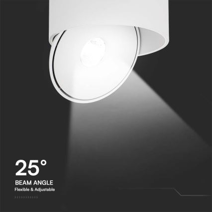 LED Flexible spotlight LED/28W/230V 3000/4000/6400K CRI 90 white