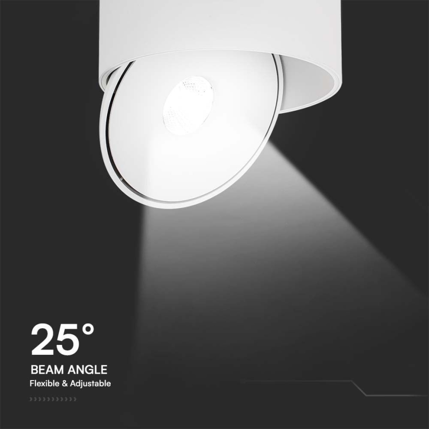 LED Flexible spotlight LED/28W/230V 3000/4000/6400K CRI 90 white
