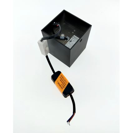 LED spotlight LED/5W/230V 3000/4000/6400K 7,5x7,5 cm black