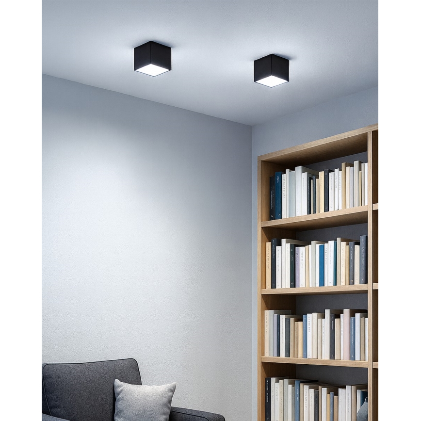 LED spotlight LED/5W/230V 3000/4000/6400K 7,5x7,5 cm black