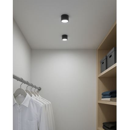 LED spotlight LED/5W/230V 3000/4000/6400K pr. 7,5 cm black