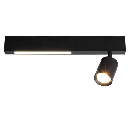 LED Spotlight MAGNET LED/5W/230V + 1xGU10/60W 3000/4000K black