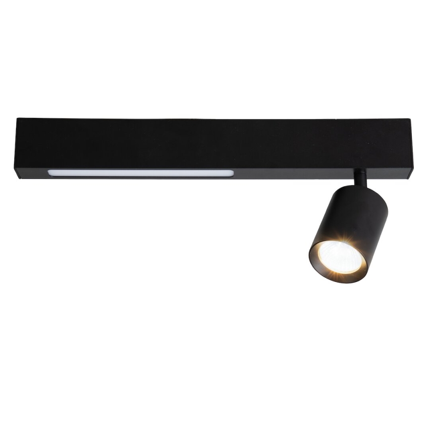 LED Spotlight MAGNET LED/5W/230V + 1xGU10/60W 3000/4000K black