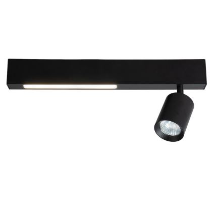 LED Spotlight MAGNET LED/5W/230V + 1xGU10/60W 3000/4000K black