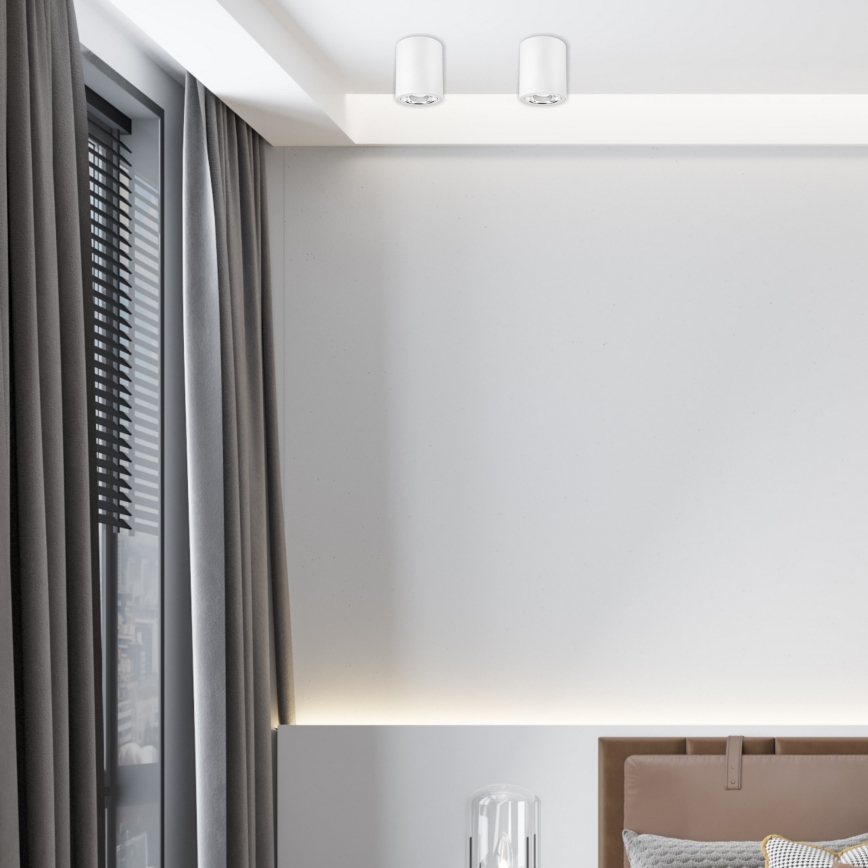 LED Spotlight TACO 1xE27/15W/230V white
