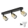 LED Spotlight TOP 3xGU10/10W/230V Black/Gold