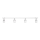 LED Spotlight TUBSSON 4xGU10/4,8W/230V white/shiny chrome