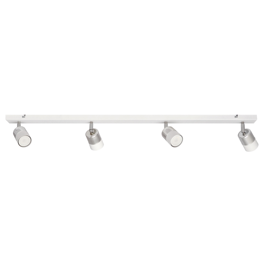 LED Spotlight TUBSSON 4xGU10/4,8W/230V white/shiny chrome