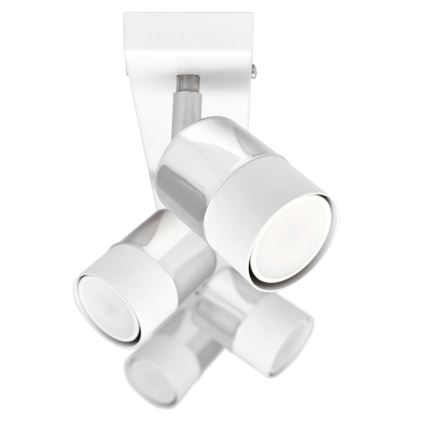 LED Spotlight TUBSSON 4xGU10/4,8W/230V white/shiny chrome