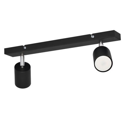 LED Spotlight TUNE 2xGU10/4,8W/230V black