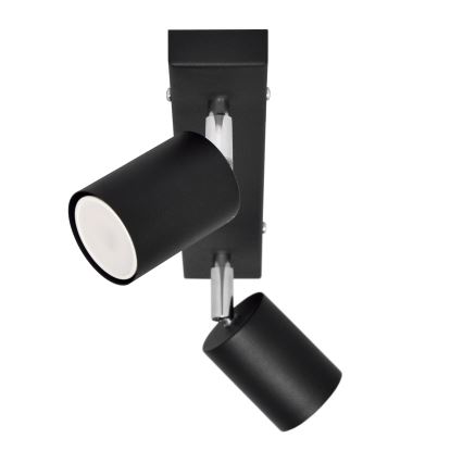 LED Spotlight TUNE 2xGU10/4,8W/230V black