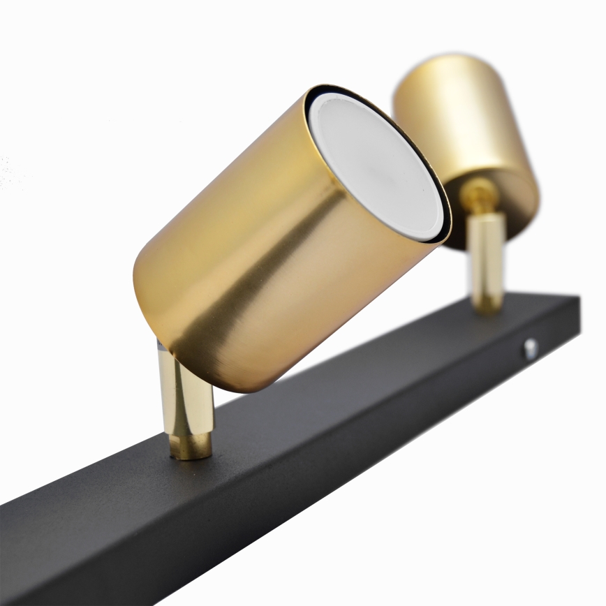 LED Spotlight TUNE 3xGU10/4,8W/230V gold/black