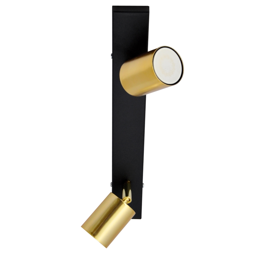 LED Spotlight TUNE 3xGU10/4,8W/230V gold/black