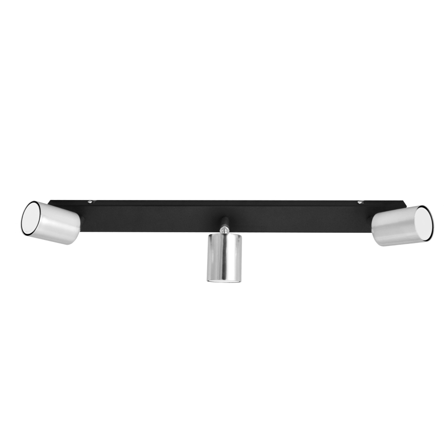 LED Spotlight TUNE 3xGU10/4,8W/230V matte chrome/black