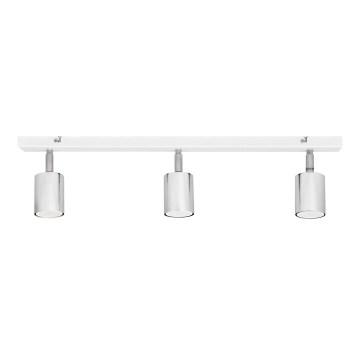 LED Spotlight TUNE 3xGU10/4,8W/230V matte chrome/white