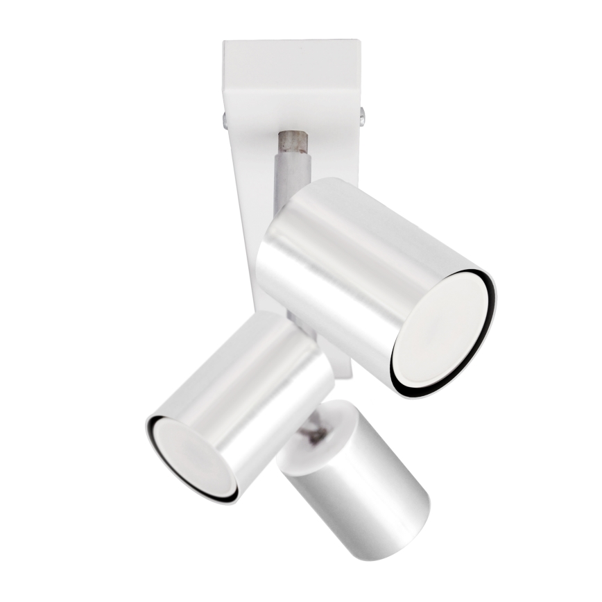 LED Spotlight TUNE 3xGU10/4,8W/230V matte chrome/white