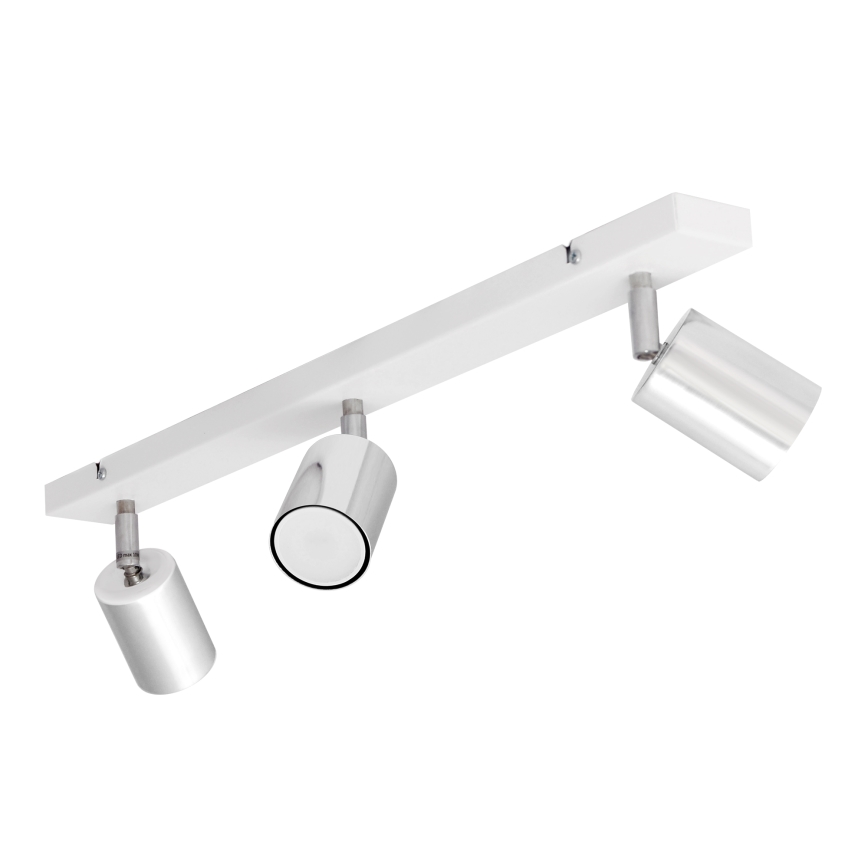 LED Spotlight TUNE 3xGU10/4,8W/230V matte chrome/white