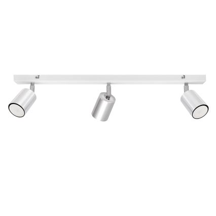 LED Spotlight TUNE 3xGU10/4,8W/230V matte chrome/white