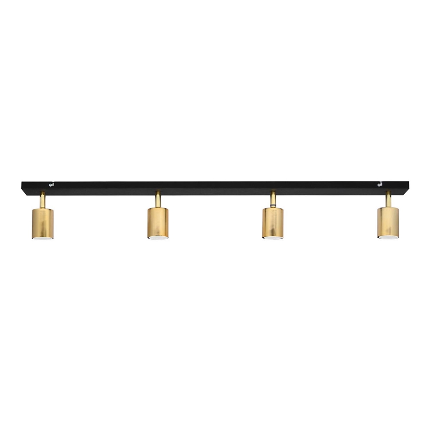 LED Spotlight TUNE 4xGU10/4,8W/230V gold/black