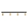 LED Spotlight TUNE 4xGU10/4,8W/230V gold/black
