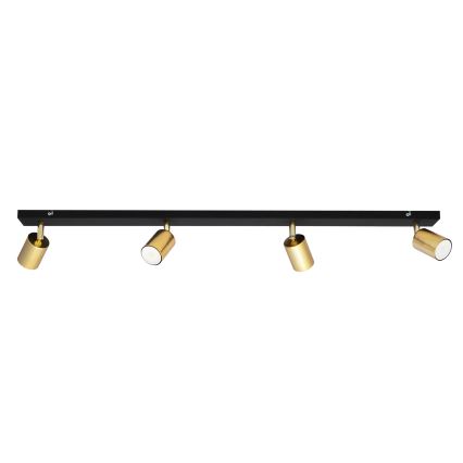 LED Spotlight TUNE 4xGU10/4,8W/230V gold/black