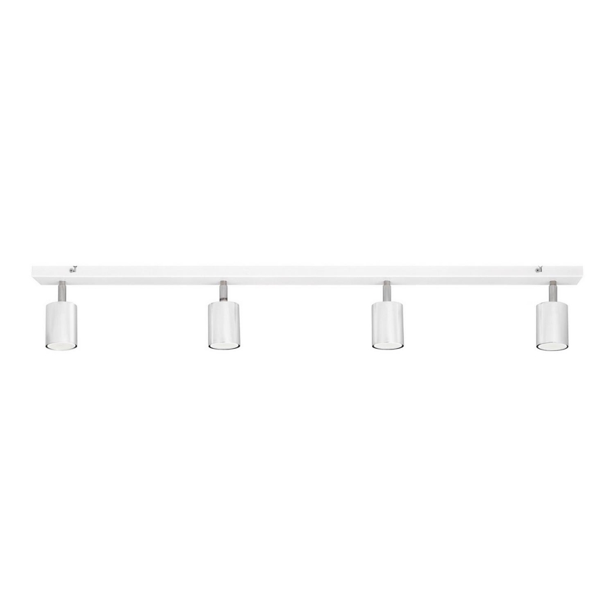 LED Spotlight TUNE 4xGU10/4,8W/230V matte chrome/white