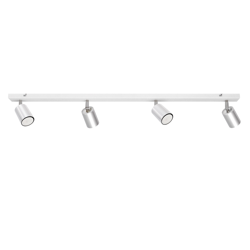 LED Spotlight TUNE 4xGU10/4,8W/230V matte chrome/white