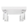LED Spotlight TUNE 4xGU10/4,8W/230V matte chrome/white