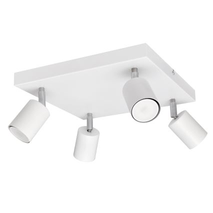 LED Spotlight TUNE 4xGU10/4,8W/230V white