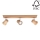 LED Spotlight VENLA 3xGU10/5W/230V oak - FSC certified