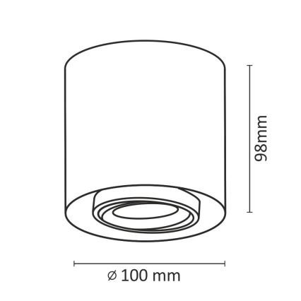 LED Spotlight XENO LED/15W/230V white 1200lm