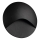 LED Stair Light EXIN LED/2.5W/230V 3000K IP65 Black Round