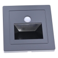 LED stair light with motion and dusk sensor LED/3W/230V 3000K black