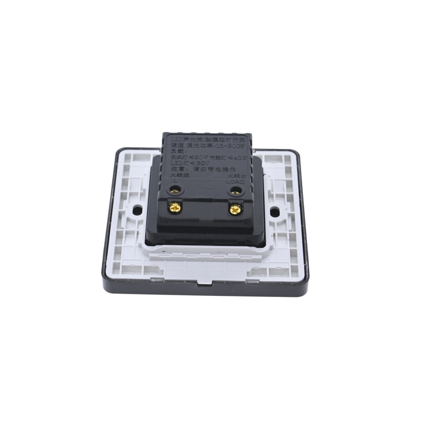 LED stair light with motion and dusk sensor LED/3W/230V 3000K black