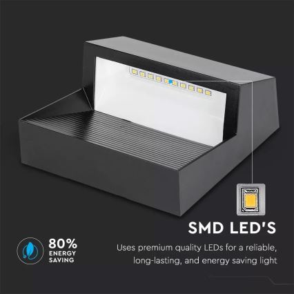 LED Staircase light 1xLED/3W/230V 3000K IP65