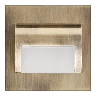 LED Staircase light DECORUS LED/1,2W/12V 3000K brass