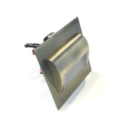 LED Staircase light DECORUS LED/1,2W/12V 3000K brass