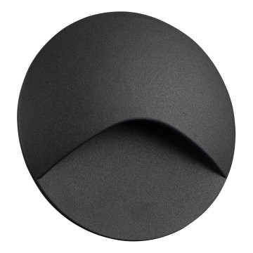 LED Staircase Light EXIN LED/2.5W/230V 4000K IP65 Anthracite Round
