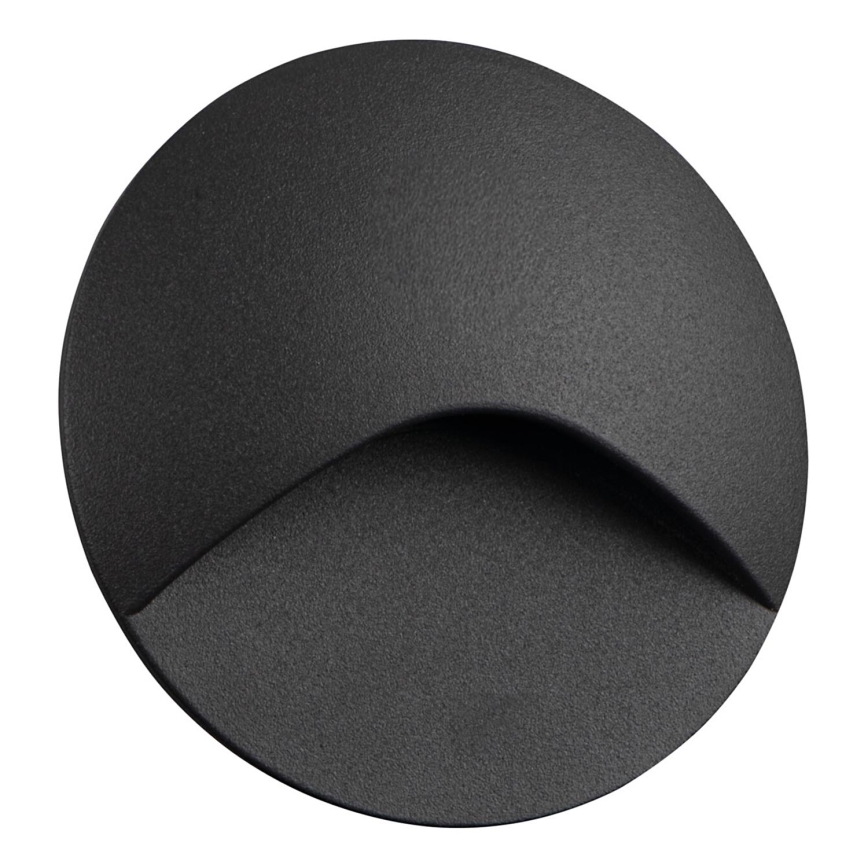 LED Staircase Light EXIN LED/2.5W/230V 4000K IP65 Anthracite Round