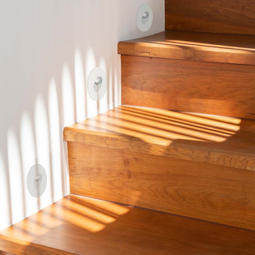 LED Staircase light LED/3W/230V 3000K white
