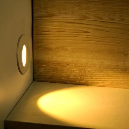 LED Staircase light LED/3W/230V 3000K white