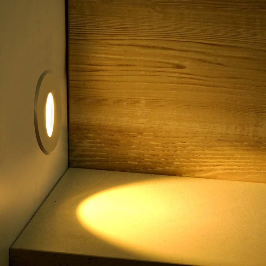 LED Staircase light LED/3W/230V 4000K white