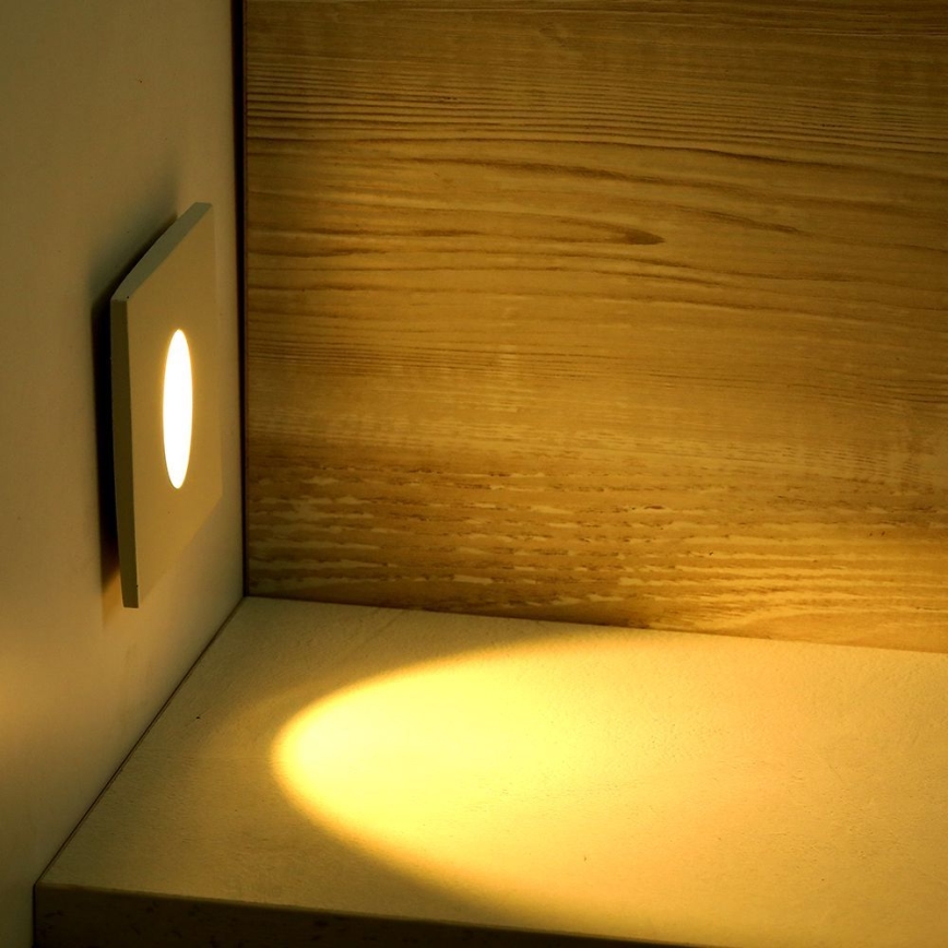 LED Staircase light LED/3W/230V 4000K white
