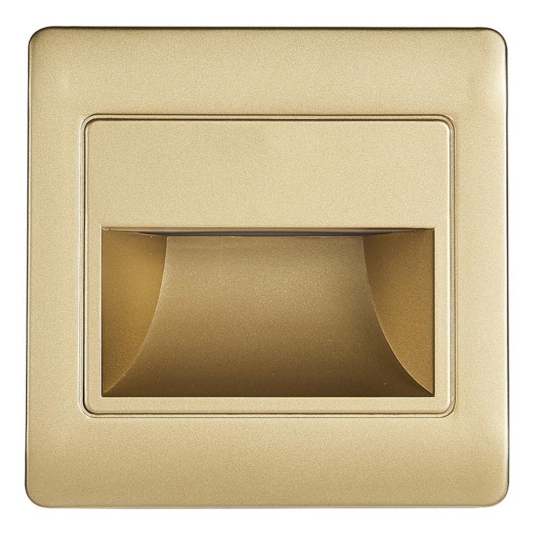 LED staircase light STEP LIGHT NET LED/1,5W/30V golden